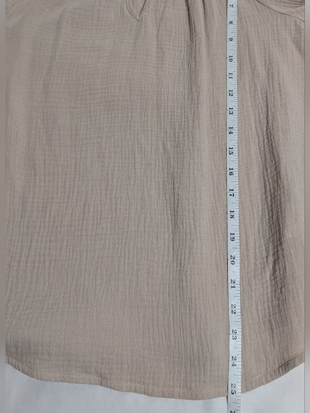 JM Collection 100% Cotton Gauze Blouse | Petite Small | NWT - Picture 6 of 11